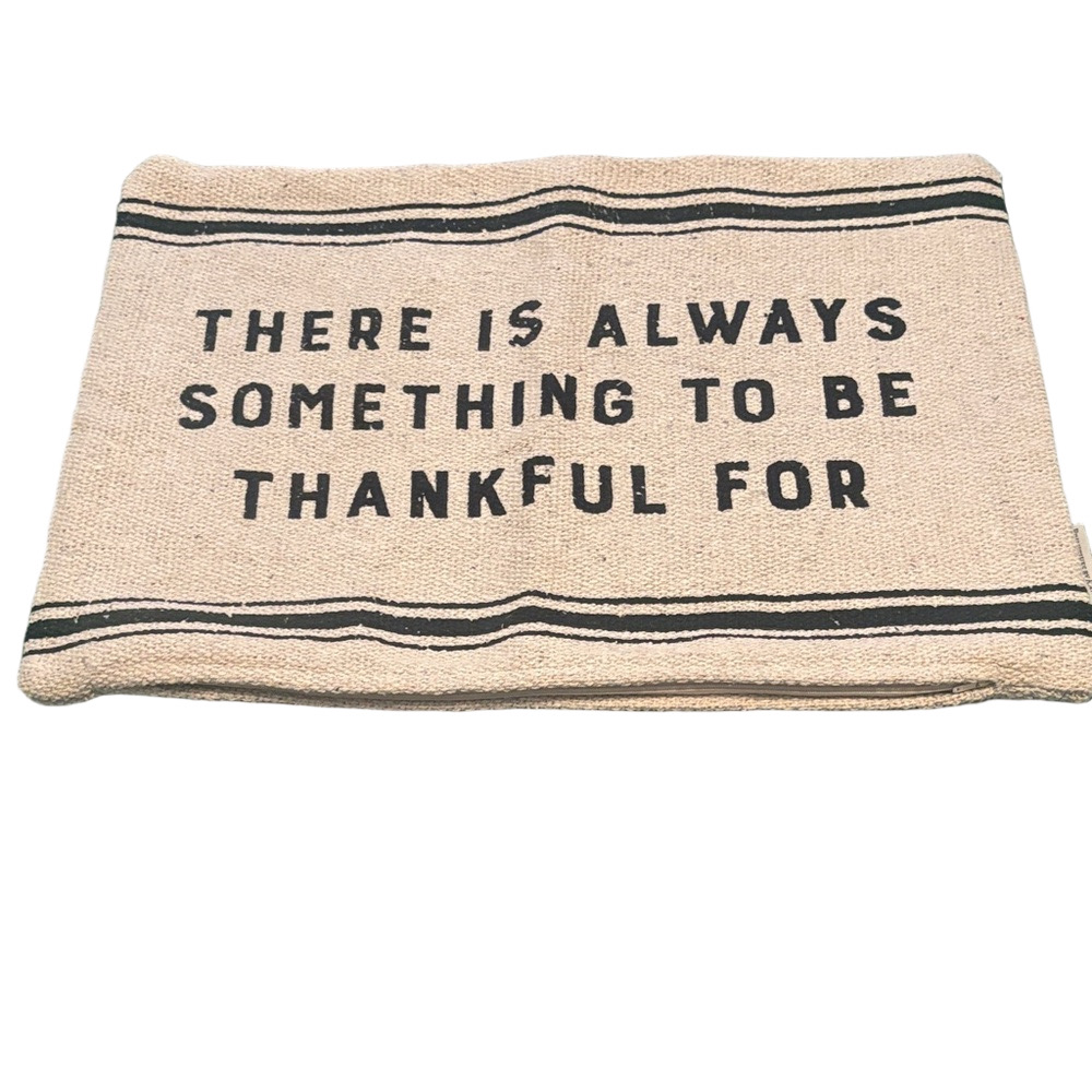 Primitives By Kathy Pillow Cover There Is Always Something To Be Grateful For